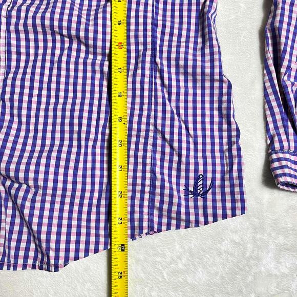 Orvis Performance Button Up Womens Medium Vented Hiking Shirt Pastel Purple Pink - Picture 9 of 10